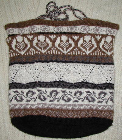 Shetland Knit Totebag